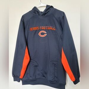 #035 Chicago Bears YOUTH XL Football Hoodie/sweatshirt NFL Team Apparel in Navy